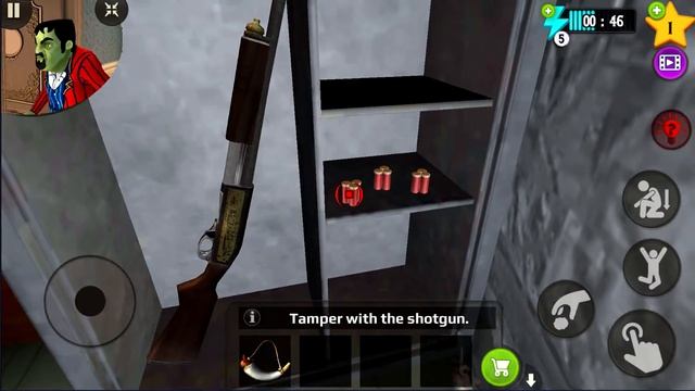 Scary Stranger 3D замудреный уровень с оружием - обновление игры прохождение. Привет сосед. смотреть онлайн