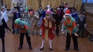 Детский танец "Повстречались как-то раз эскимос и папуас"