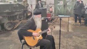 Инок Киприан! Невероятной силы человек