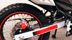 Мотоцикл CORSAR 250 в черном цвете. Краткий видео-обзор, инфографика.