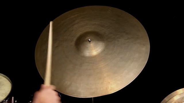 Vintage 1950s K Zildjian Istanbul Old Stamp 22" Ride Cymbal THIN смотреть онлайн