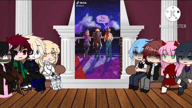 fandoms react to eachother|part 2| Genshin impact смотреть онлайн