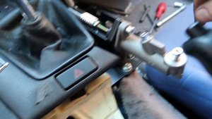 BMW E36 hydro handbrake install !