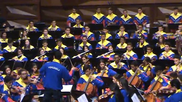 Orquesta Nacional Juvenil de Venezuela 2017. Xilophone (danza)- Julián Orbón смотреть онлайн