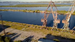Заброшенный речной порт 2021