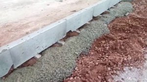 Как правильно делать тротуарные бордюры. ⚒️?☝️?