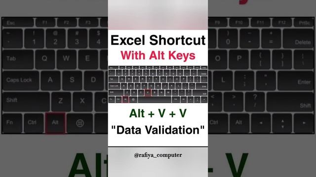 Excel shortcut with Alt keys || Excel shortcut keys || #excelshortcuts #excel #microsoftexcel #shor