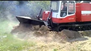 Лесопожарный трактор МСН-10ПМ «Рубеж 4000»