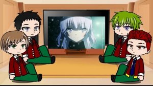 Three idiots+Hirata react to Ayanokoji
