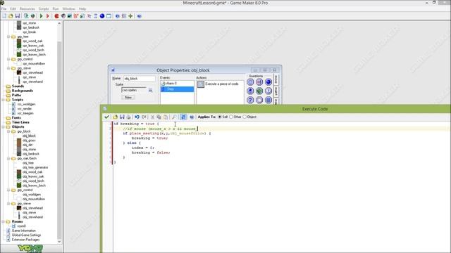 Game Maker Tutorial - Minecraft 2D Part 6: Block Durability смотреть онлайн