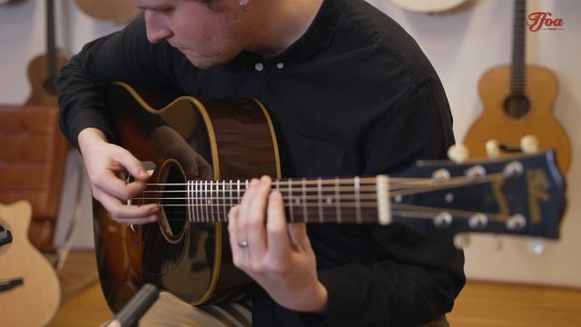 Gibson 1942 J45 Legend Limited Madagascar Sunburst 2008 played by Milo Groenhuijzen | Demo смотреть онлайн