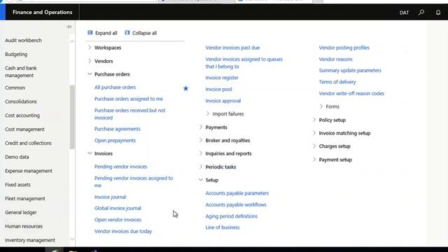 D365FO Modules Name list | Introduction of Dynamics 365 Finance and operations Module