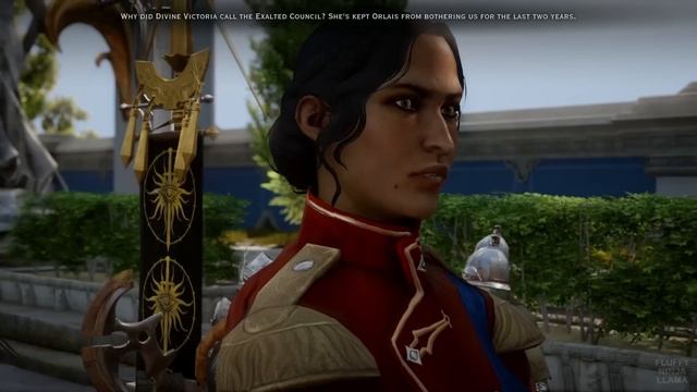 Dragon Age: Inquisition - Trespasser DLC - Cullen & Orlesian marriage proposals смотреть онлайн