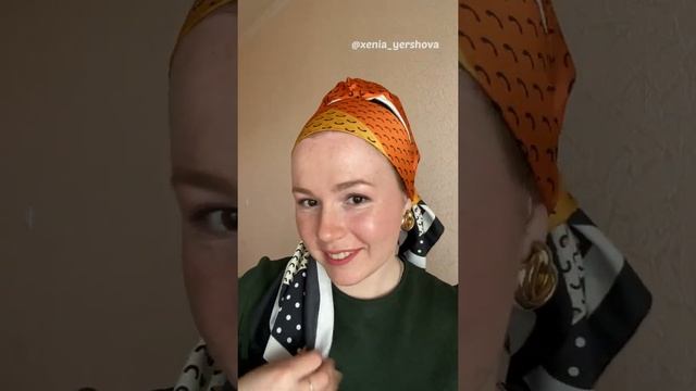 3 тюрбана из 1 платка! Повторяю тюрбаны HANA TAJIMA FOR UNIQLO | EASY TURBAN | HEADWRAP TUTORIAL смотреть онлайн
