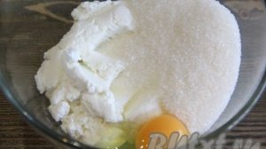 Овсяно-творожный пирог с яблоками