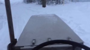 Шок!!! Как он едет !!! С турбиной дизельный мотоблок Минитрактор