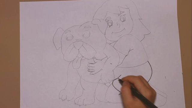 Легкие рисунки для детей карандашом, как нарисовать простой рисунок поэтапно смотреть онлайн