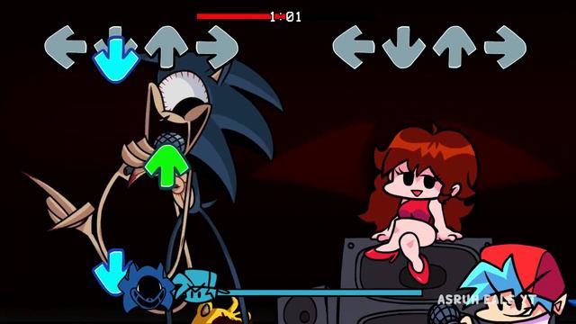 FNF VS Sonic.EYX / Sonic.EXE - eye-on-you Song (FNF MOD/Creepypasta) (Friday Night Funkin')