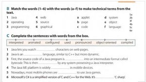 Lesson 10 unit 25 profession II English infotech lesson