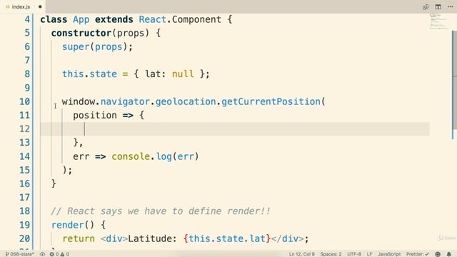 Updating State Properties [5.3]State in React Components [Modern React with Redux 2020]