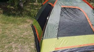 Палатка 4 х местная с шатром Chanodug CD 2054