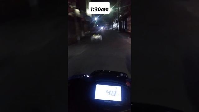 Suzuki Avenis Race edition vs Honda Grazia at night ? || #latenightdrive #avenis