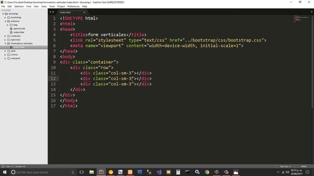 Curso de Bootstrap 3 para formularios | Formularios verticales con Bootstrap CSS. Cap 6 смотреть онлайн