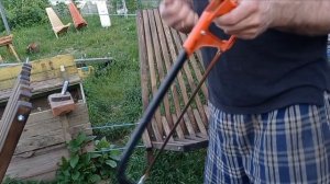 Процесс изготовление садовых кресел Кентукки Часть 4.mp4