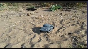 Бой бронированных моделей - Tank models battle Tiger 1 и Т-34-85 (кульминация в конце)