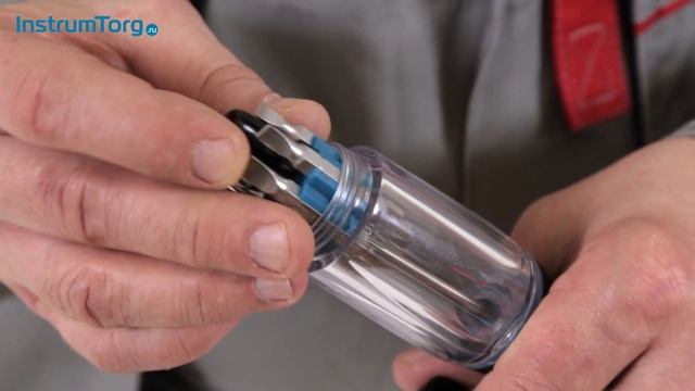 Отвертка реверсивная с телескопическим магнитным стержнем, 16 шт, S2 Gross смотреть онлайн