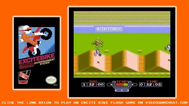 Excite Bike: Nintendo 3DS - Retro Gaming Classics смотреть онлайн