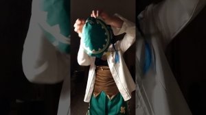 Хвастаюсь своим самым первый косплеем (на Венти) | Планирую косплеить Дазая | cosplay genshin impac