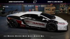 Need For Speed Payback Car Customization - Lamborghini Aventador Coupe