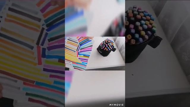 Обзор на скетч маркеры.