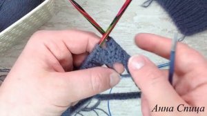 Шапка из пуха норки спицами с подкладом. Часть 1: основа. Как связать шапку спицами для начинающих.