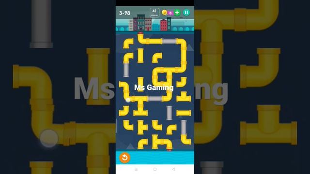 Smart puzzles pipes game Level 3-98