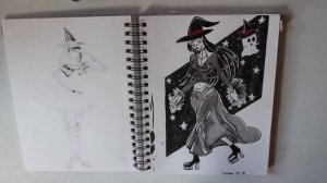 Fall 2017 Sketchbook Tour, featuring Canson XL Mixed Media Sketchbook (The Inktober Sketchbook)