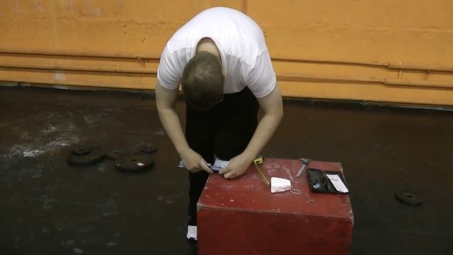 Sergey Sankov / 130 kg bar / 7" / Overhand for "Triathlon" rating смотреть онлайн