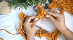 Вяжем звезду подушку крючком