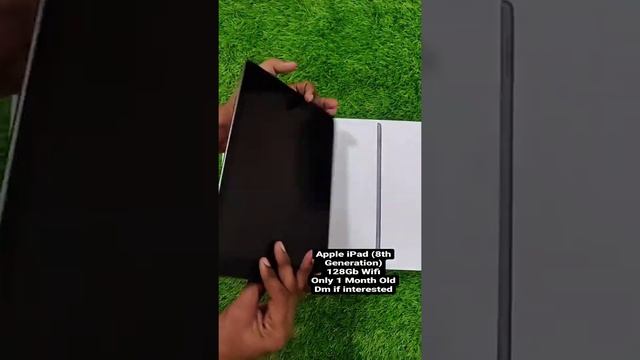 Apple iPad 8th generation  128 GB wifi, only one month old @ JUST RS. 30000