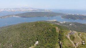 Владивостокская крепость | форт Русских на острове Русском | 4k