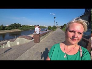 ТЮМЕНЬ. ШОК от фонтанов. Обзор. Прогулка по городу, жара