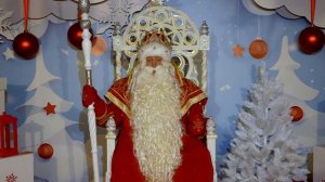 Видеопоздравление российского Деда Мороза для детей Донецкой Народной Республики