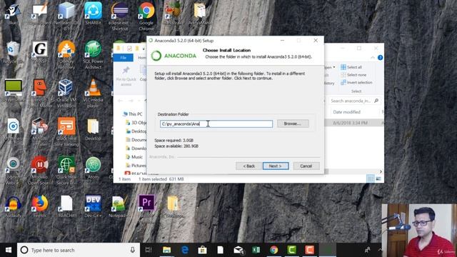 2  Install Anaconda for Windows python