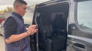 Дверь автомат Hyundai (Хундай) H1. Шнуровой Электропривод двери