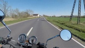 kawasaki er5 suzuki gs500 gopro 4black moto test