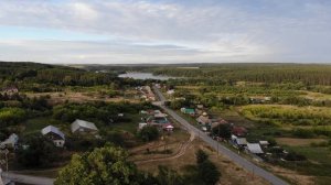 Полет над деревней Нижнее Аблязово (Пензенская обл.) 08/2020