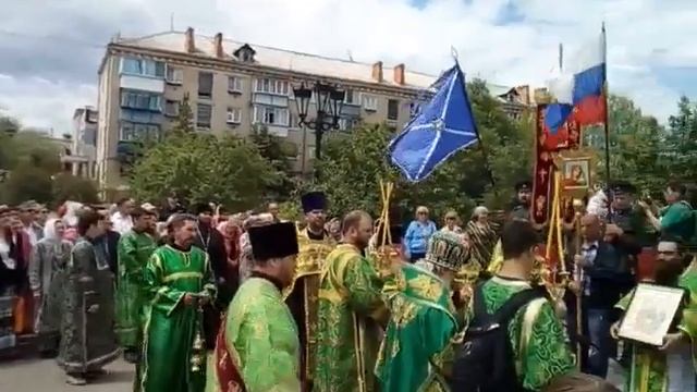 Крестный ход Троицк 16.09.2019 смотреть онлайн