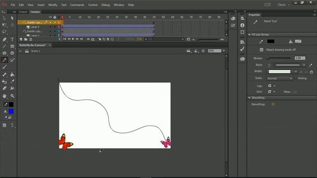 How to Animate Butterflies-2D Animation Tutorial #animation #tutorial смотреть онлайн