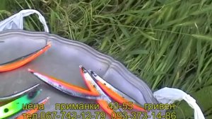 Самодельные воблеры Bent Minnow и Huss Pann "кислотники"